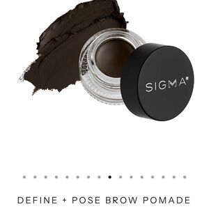 Sigma Beauty DEFINE + POSE BROW POMADE in Dark. Brand new. NWT. NIB.